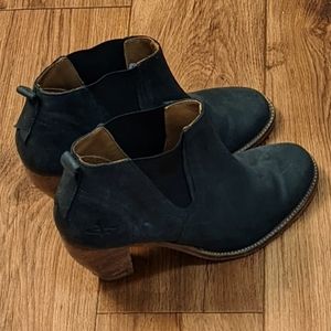 J. Shoes Leather Ankle Boots